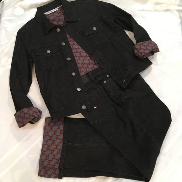 Vintage Tommy Hilfiger Logo Jacket & Jeans - Picture 10 of 10